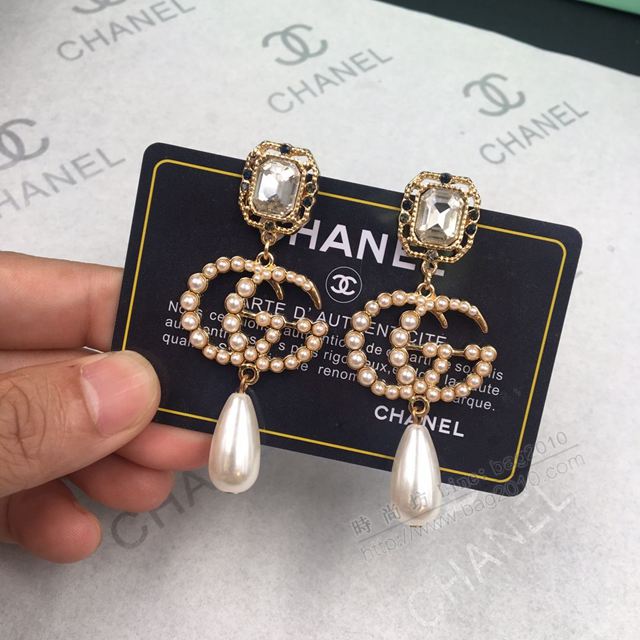 GUCCi飾品 古馳925純銀針耳環 Gucci古馳珍珠耳釘  zgbq1061